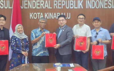 Courtesy visit to Consulate General of the Republic of Indonesia Kota Kinabalu